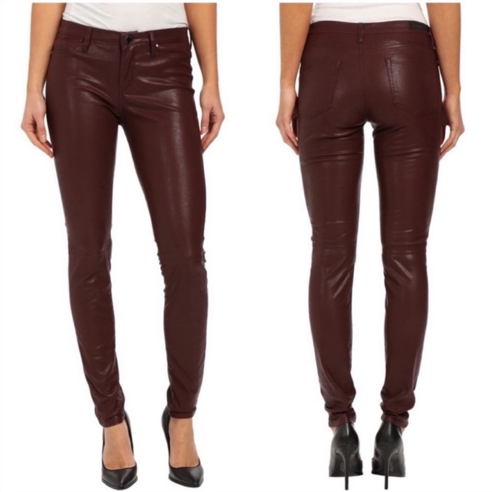 NWT Blank NYC Going Downtown Pants in Oxblood Size 29